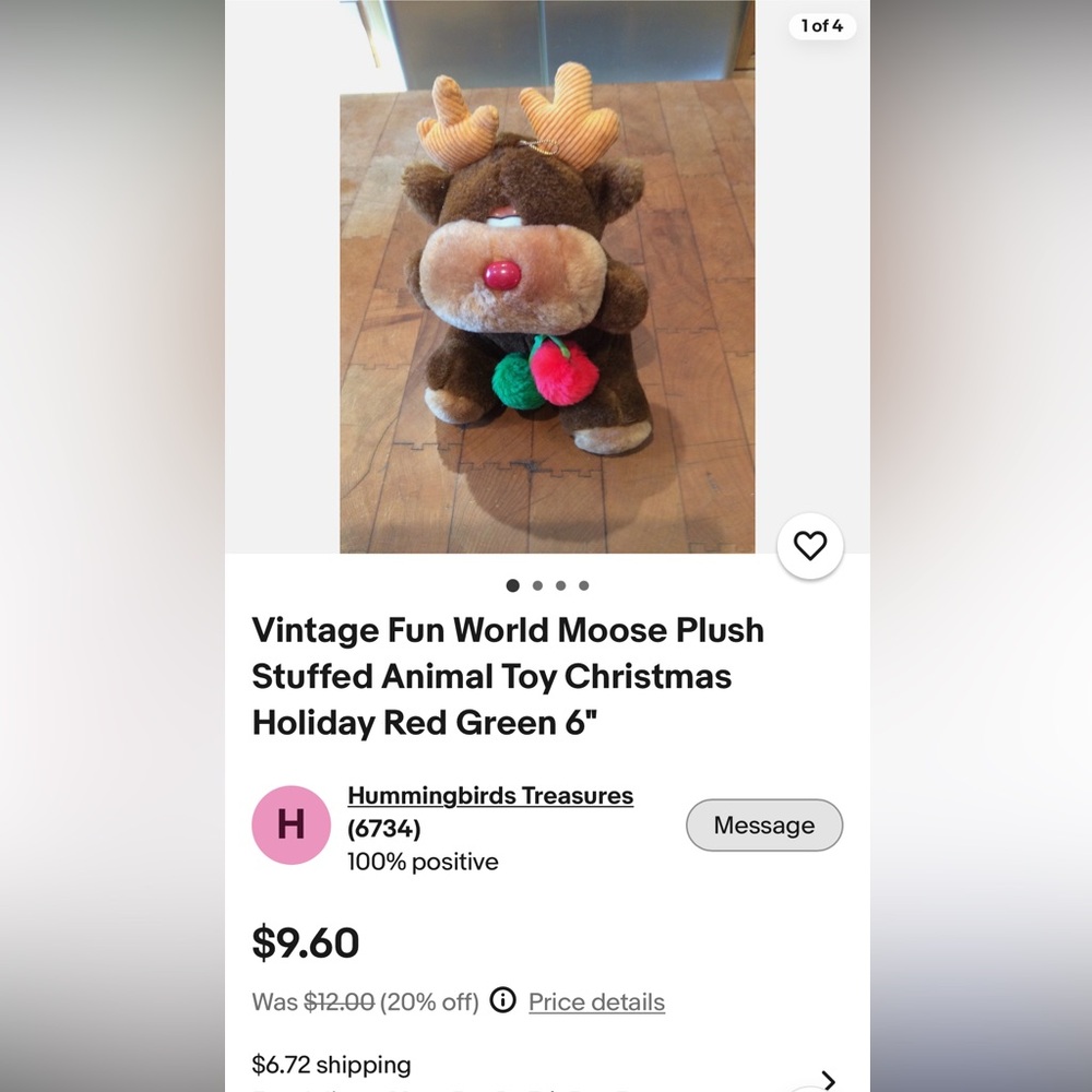 Vintage Dan Dee Collector Stuffy Bundle - Picture 9 of 10